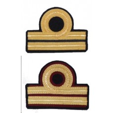 Gradi (paio) per uniforme ordinaria invernale (O.I.) per Secondo ufficiale della Marina Mercantile